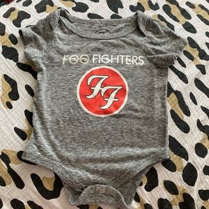 FOO FIGHTERS BABY ONESIE 3-6M ROCKER COOL KIDS